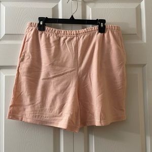 🐮Laps lite pink drawstring shorts🐮